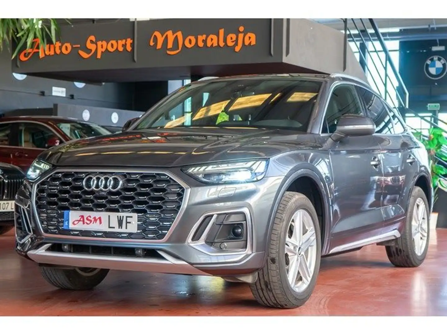 Audi Q5 Sportback 40 TDI quattro-ultra S line S tronic 150 Gris - 1