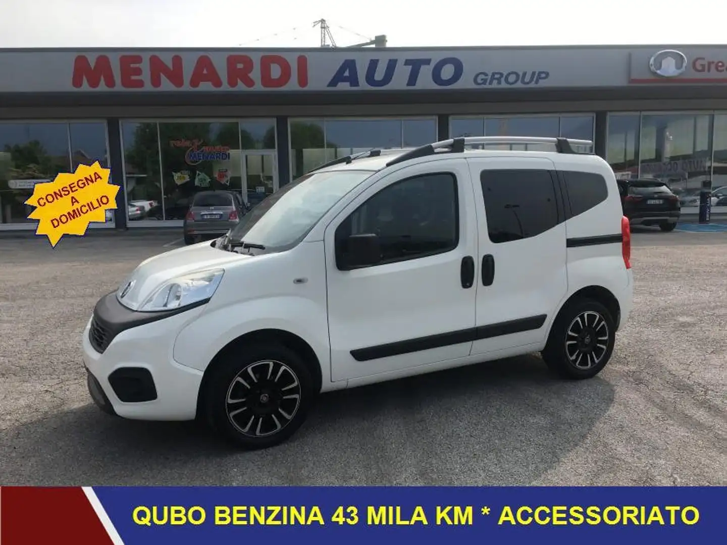 Fiat Qubo 1.4 77cv Easy + OPTIONAL AUTOVETTURA 5 POSTI Bianco - 1