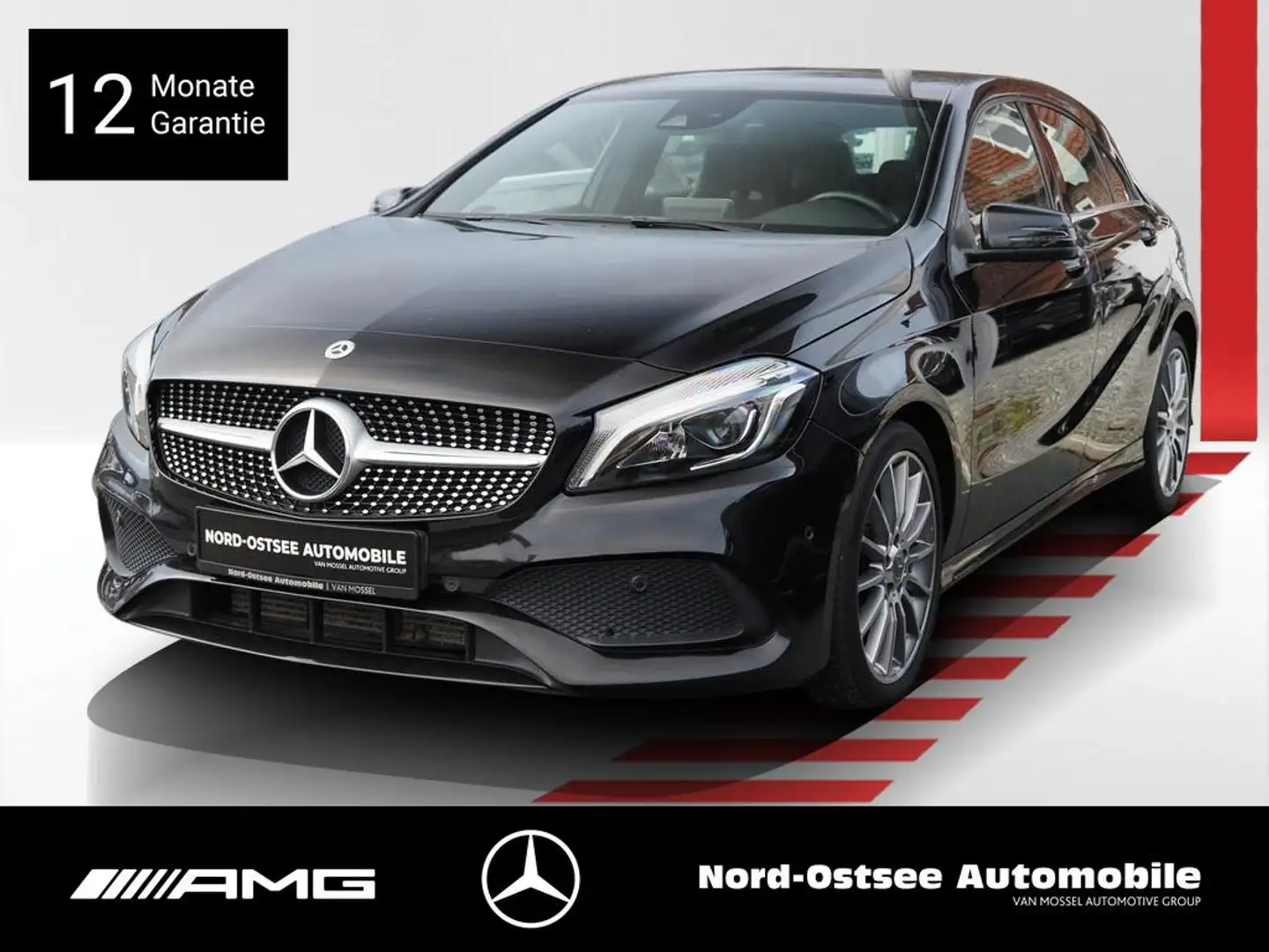 Mercedes-Benz A 200 d STYLE LED KAMERA SHZ PDC DCT TEMPOMAT Schwarz - 1