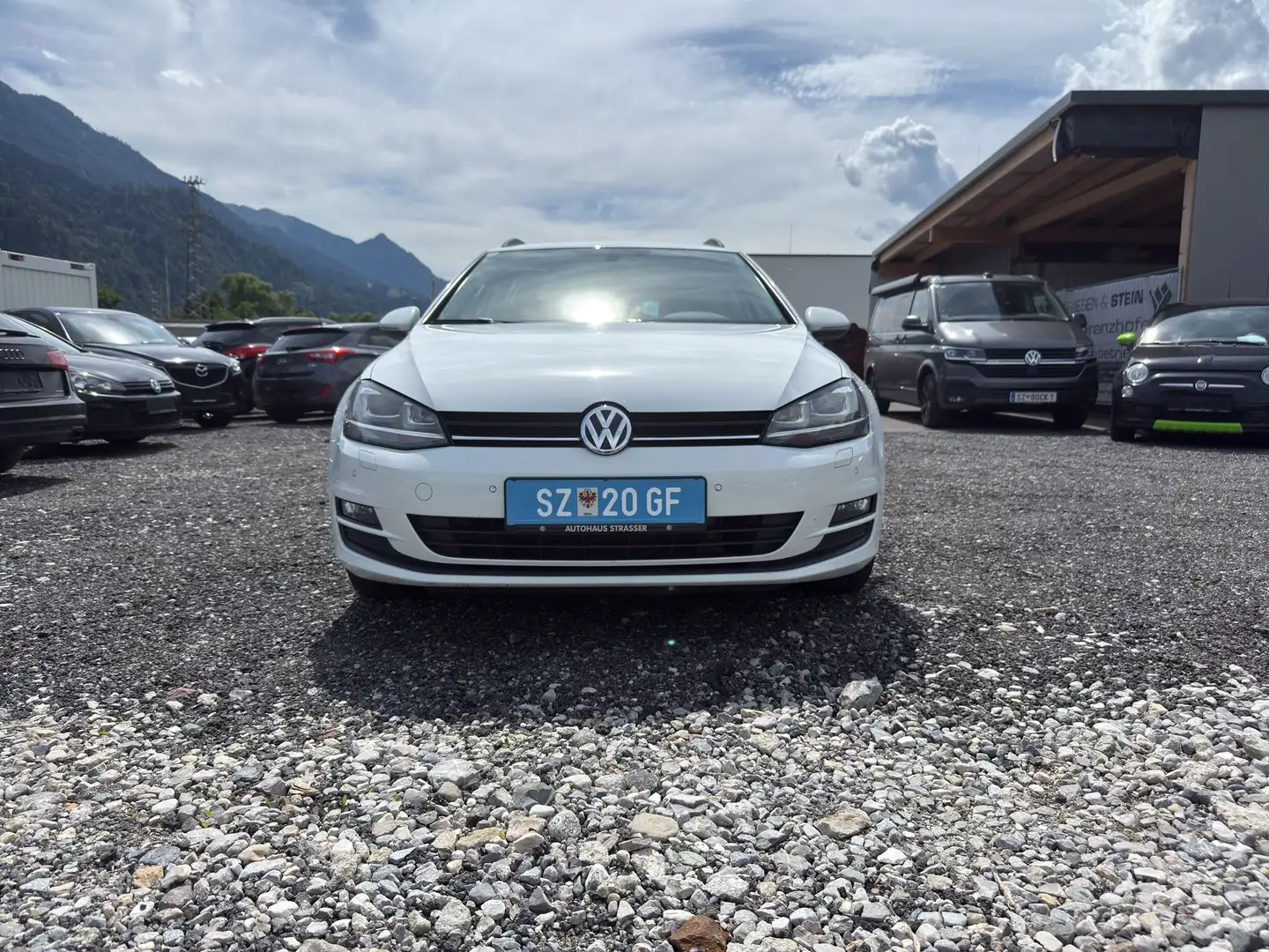Volkswagen Golf Variant Golf VII 1.6 TDI BlueMotion Tech. Rabbit Blanco - 2