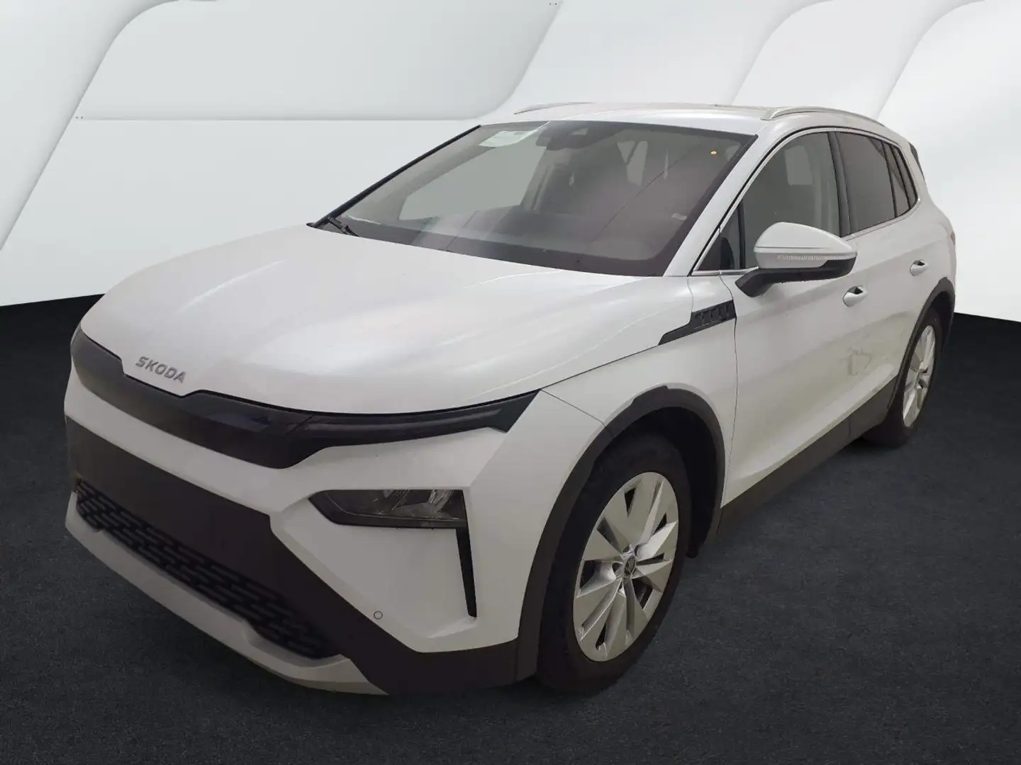 Skoda Elroq 85 LOFT +WÄPU +AHK +CARPLAY +19" +LED +ACC +NAVI Weiß - 2