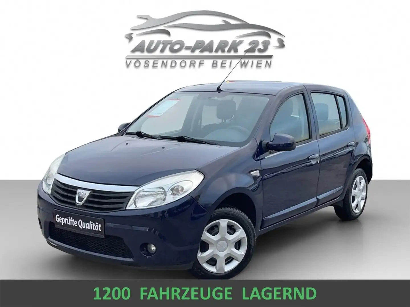 Dacia Sandero SANDERO*AKTIONSPREIS!!*KLIMA*PICKERL4/2027*MOD2013 Blau - 1