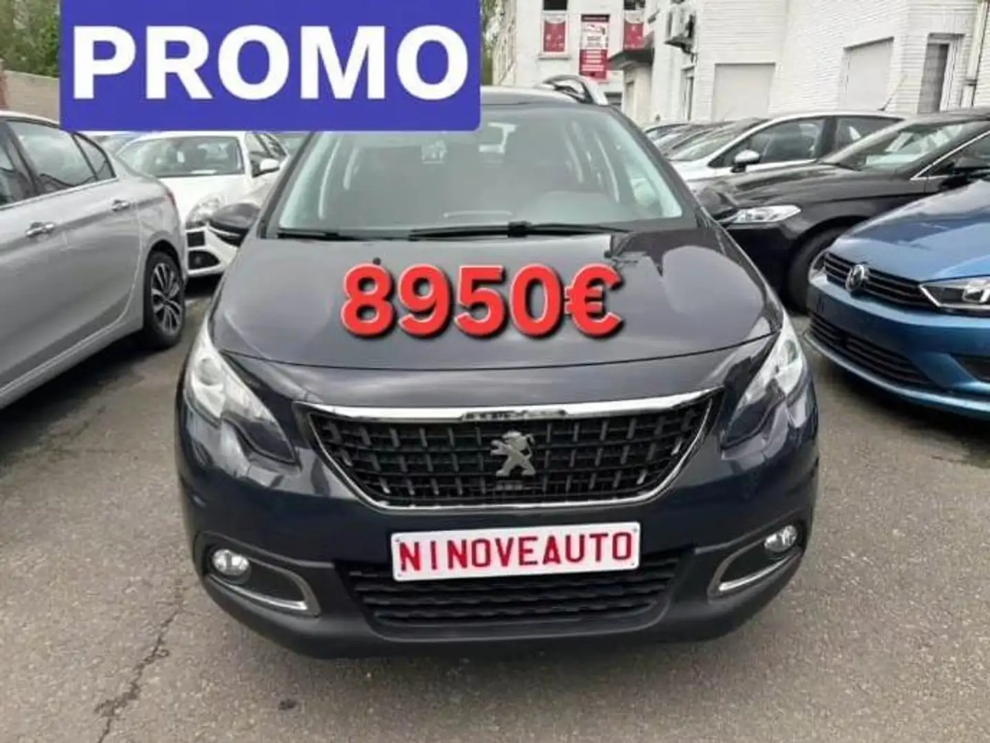 Peugeot 2008 1.6d BlueHDi Allure*BLUETH AIRCO PARKSEN EU6b Grijs - 1