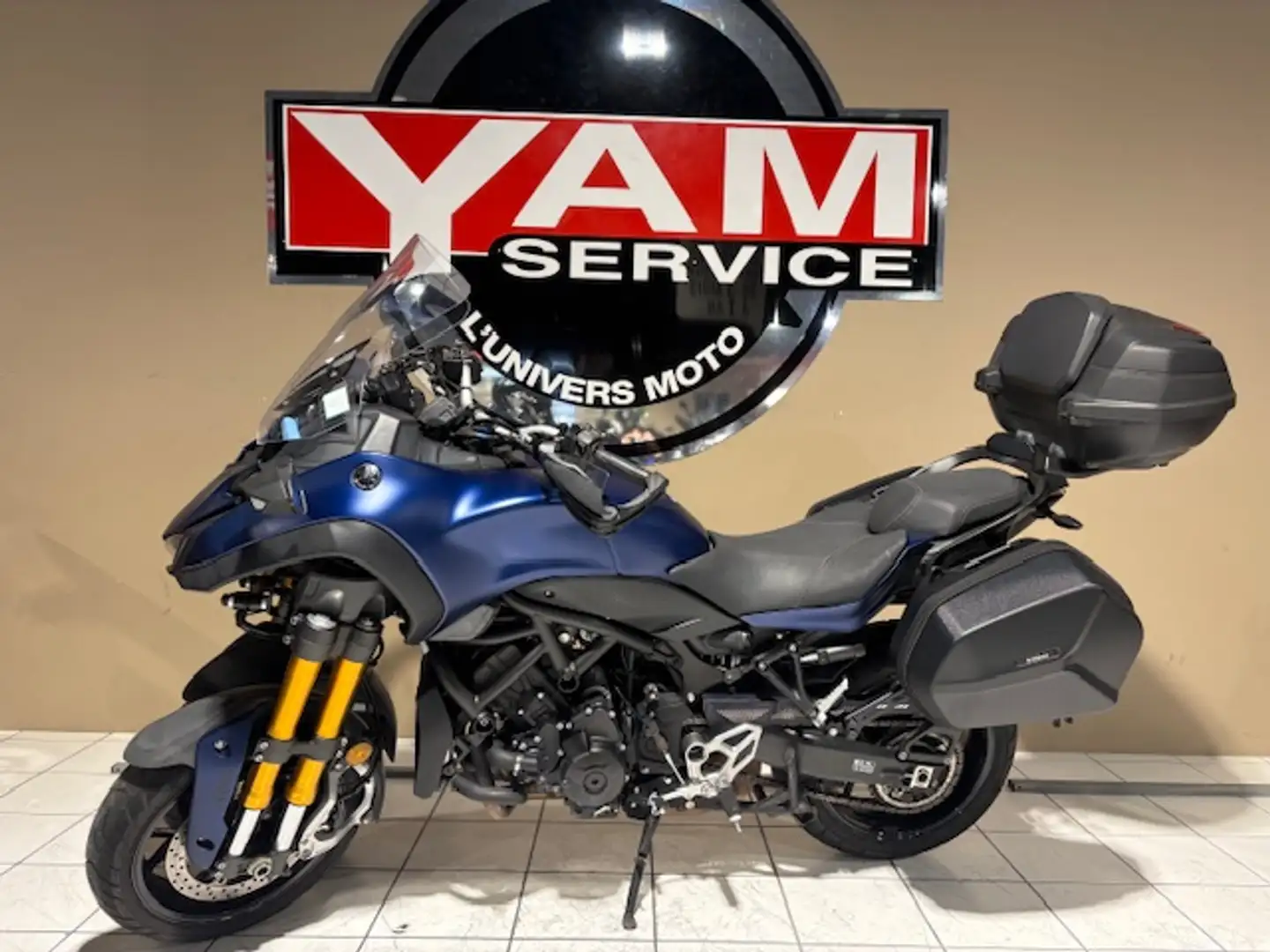 Yamaha Niken Azul - 2