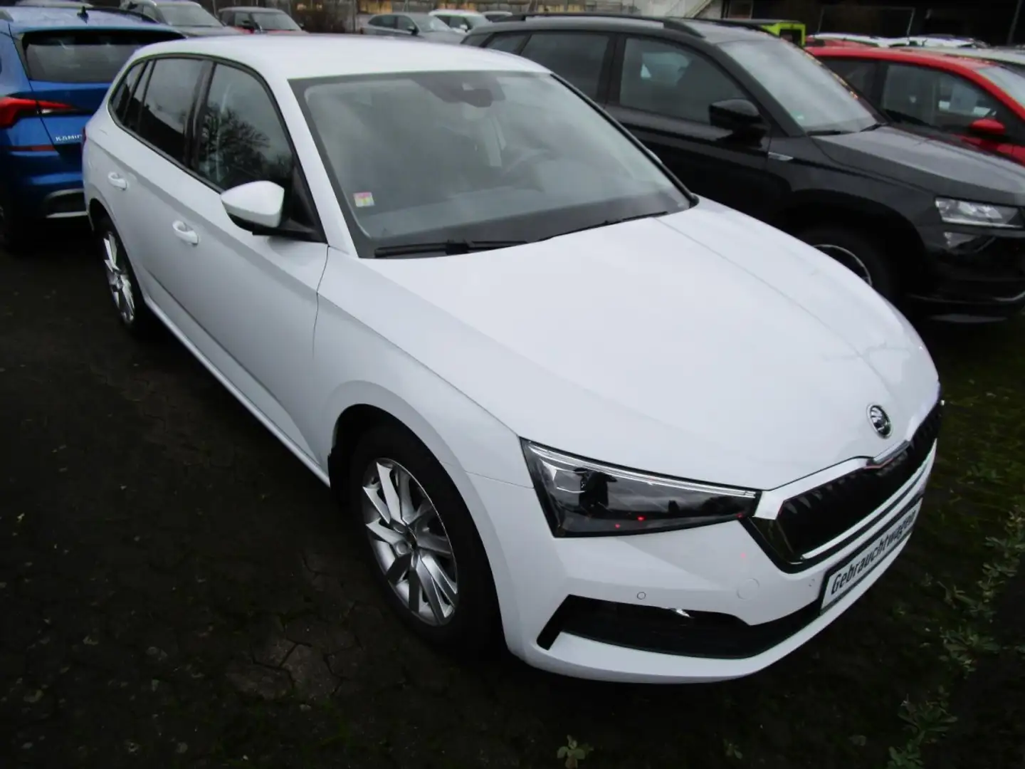 Skoda Scala 1.0 TSI DSG Style Klima Navi Einparkhilfe Weiß - 2