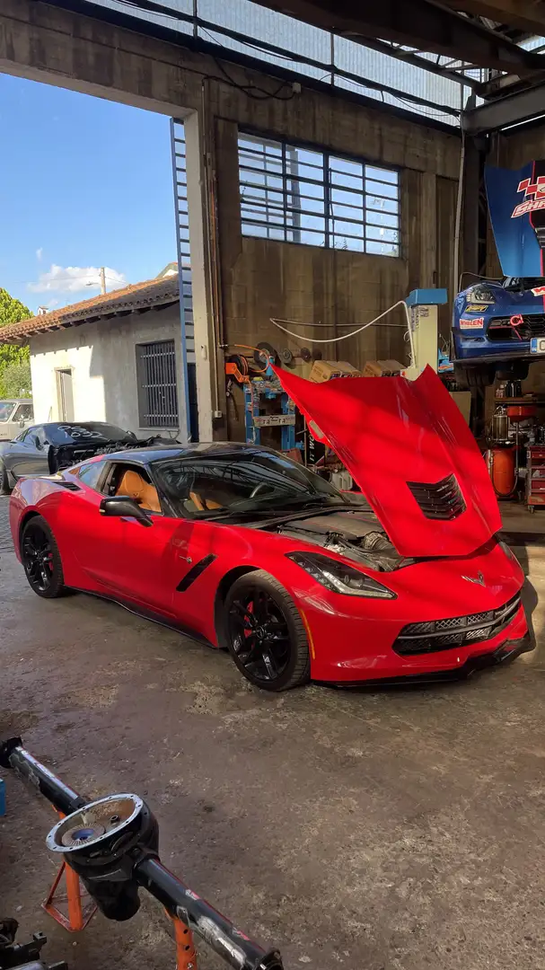 Corvette C7 2LT 6.2 V8 Rojo - 1