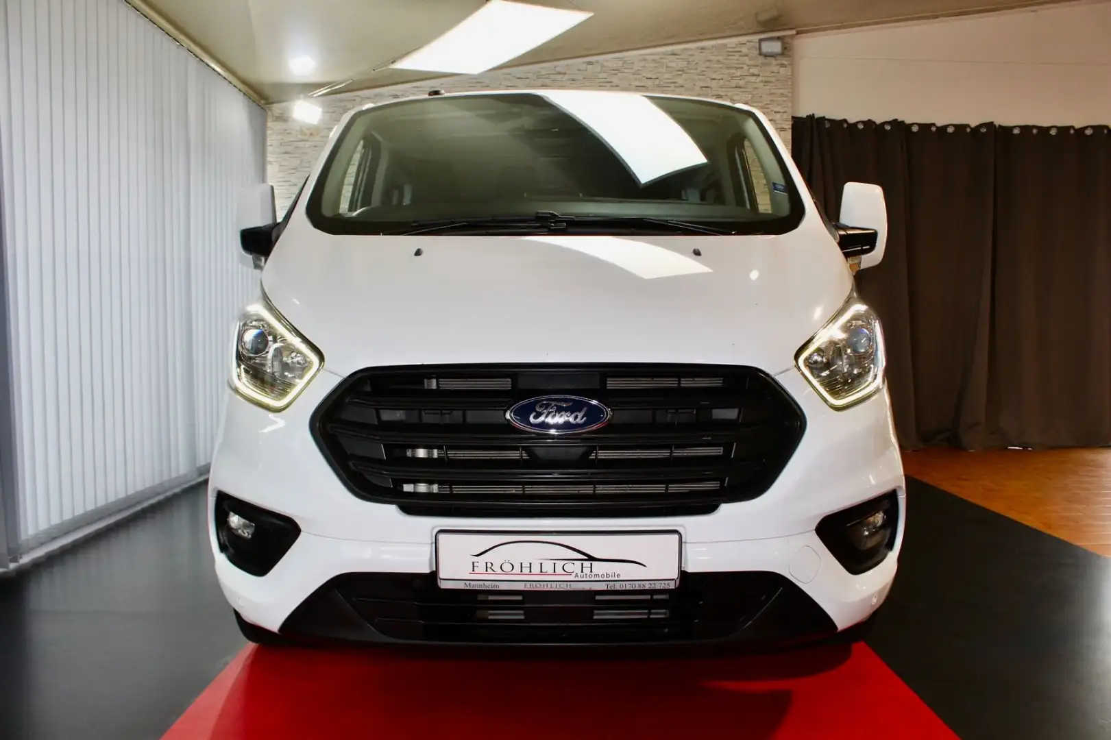 Ford Transit Custom Kombi 340 L2 Trend 9-SITZER 1.HD Weiß - 2