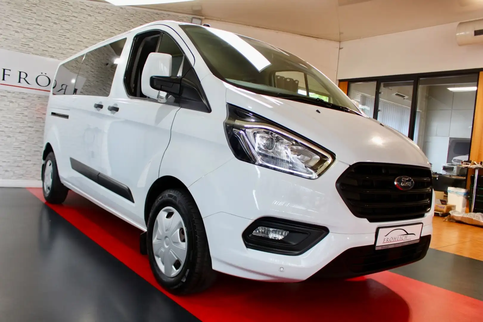 Ford Transit Custom Kombi 340 L2 Trend 9-SITZER 1.HD Weiß - 1