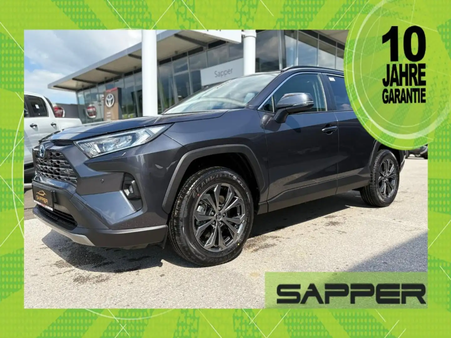 Toyota RAV 4 2,5 Hybrid Active Drive 2WD Aut. Grau - 1