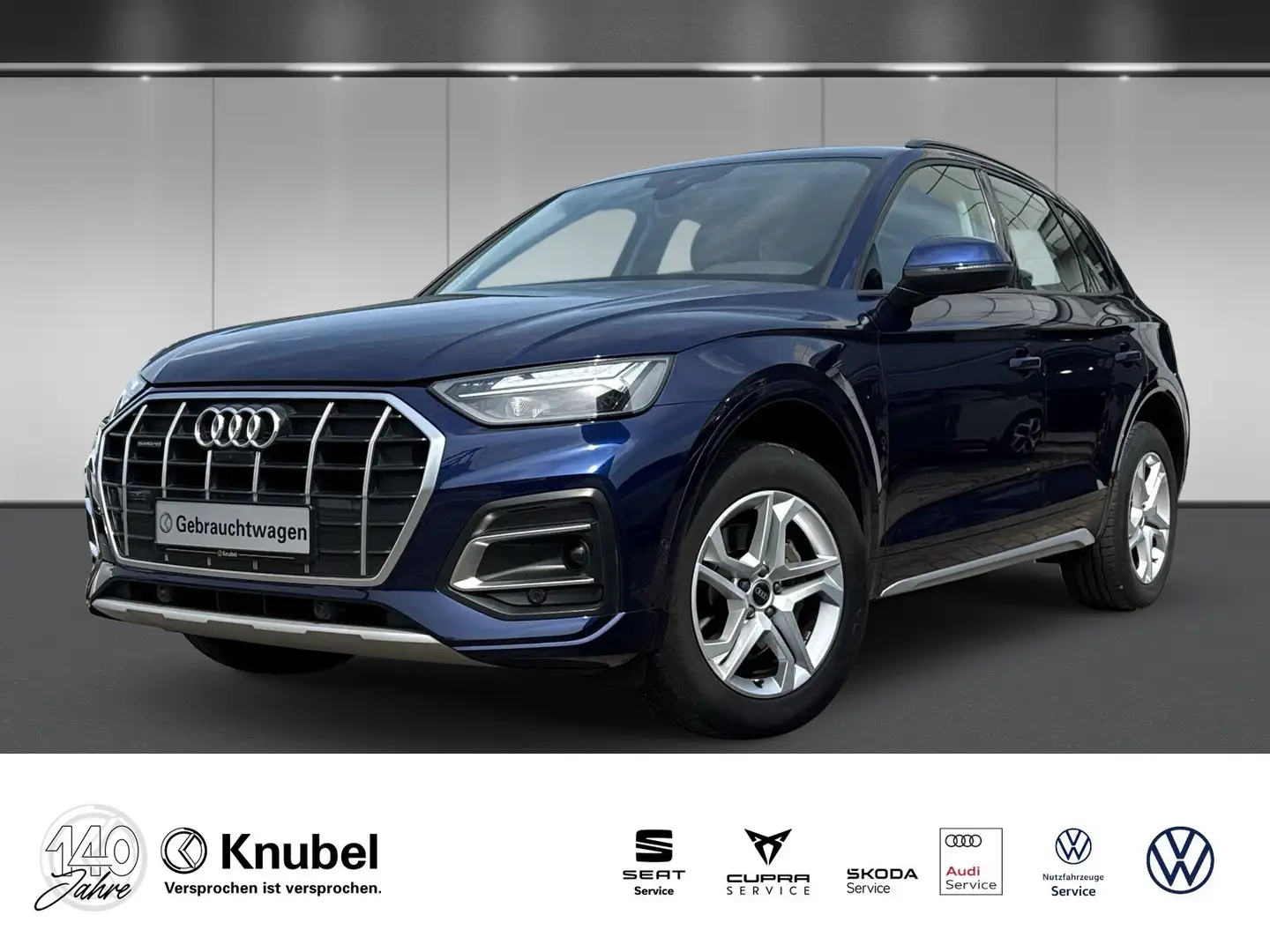 Audi Q5 advanced 40 TDI S tronic LED VirtualC+ AHK Navi Bleu - 1