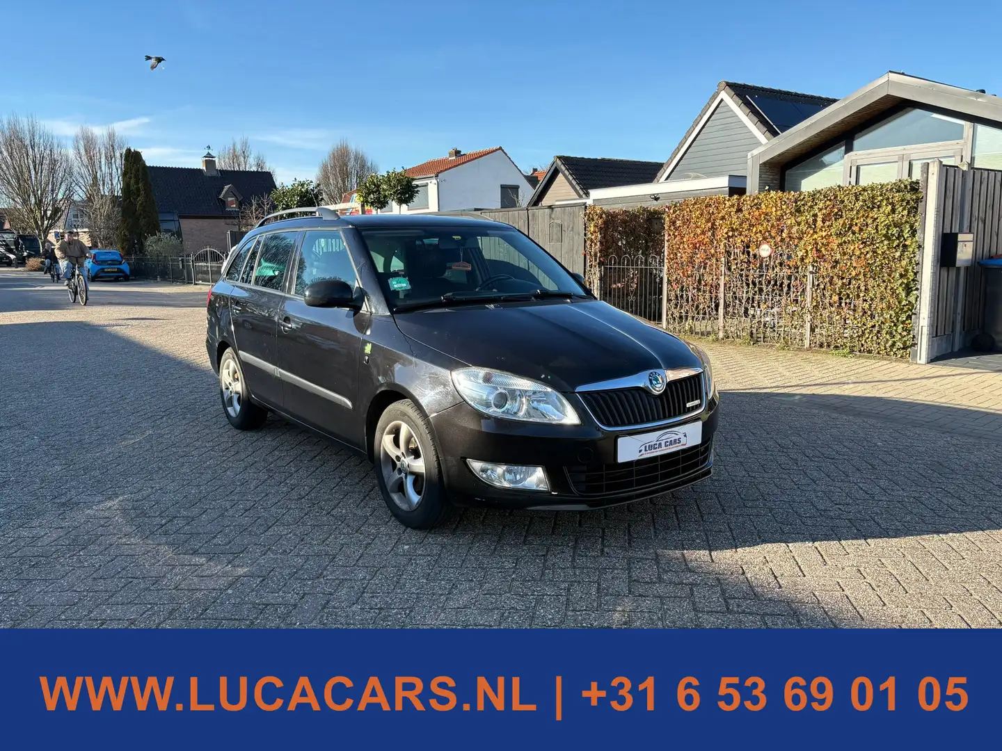 Skoda Fabia Combi 1.2 TDI Greenline Clima Schwarz - 2