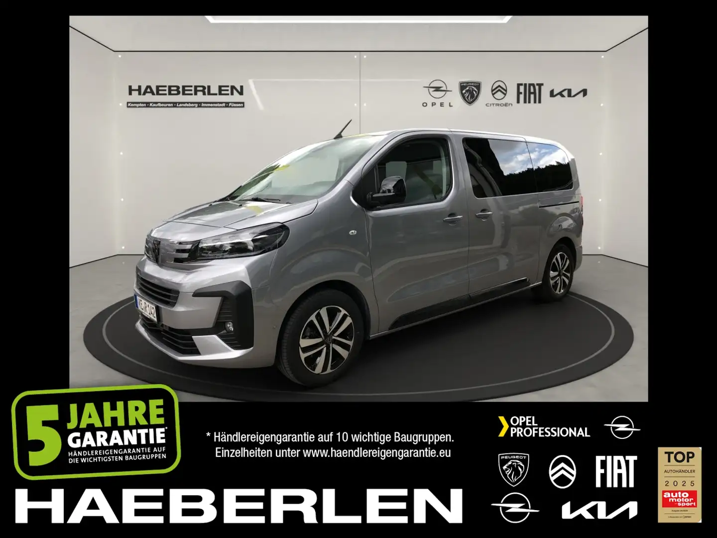 Peugeot Traveller 2.0 BlueHDi  abnehmbare AHK Schnäppchen Серый - 1