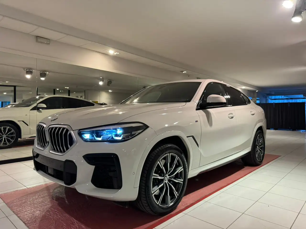 BMW X6 xdrive30d mhev 48V Msport auto STUPENDA*BIANCO ALPINWEISS*KM CERTIFICATI 3