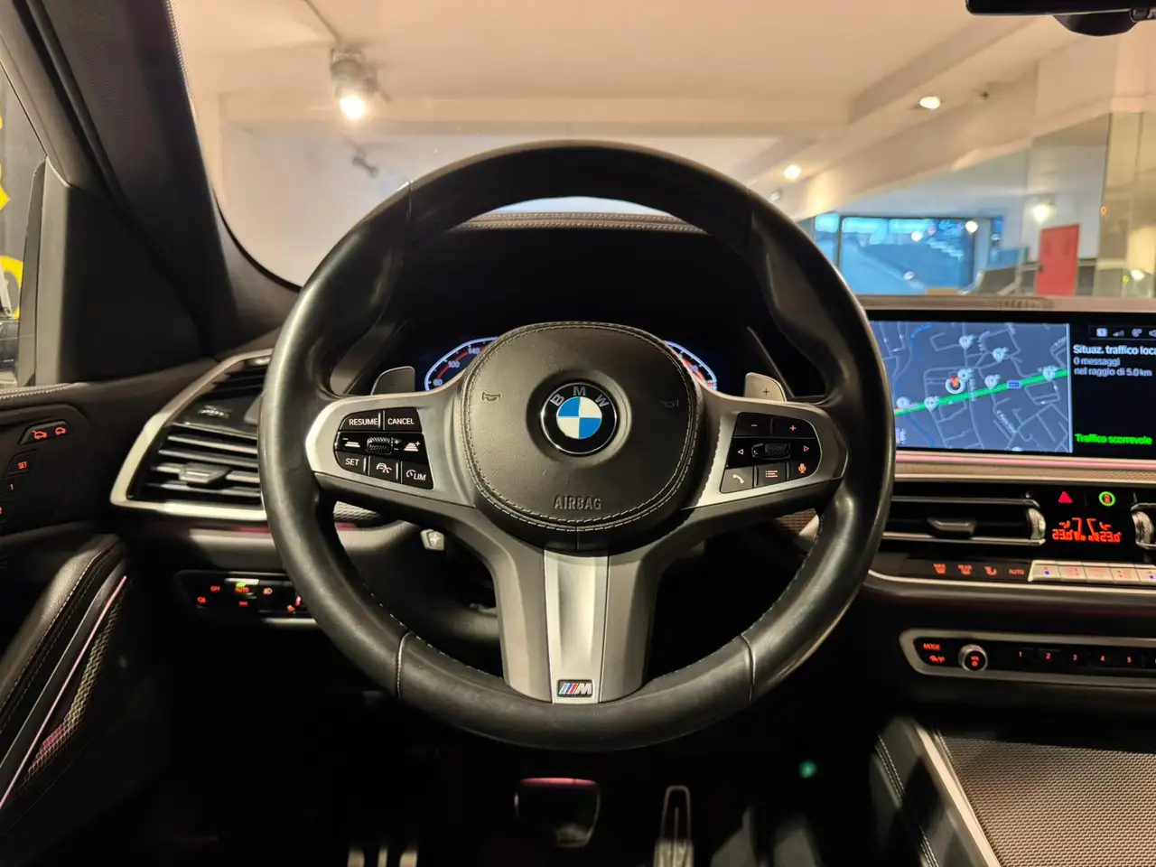 BMW X6 xdrive30d mhev 48V Msport auto STUPENDA*BIANCO ALPINWEISS*KM CERTIFICATI 11