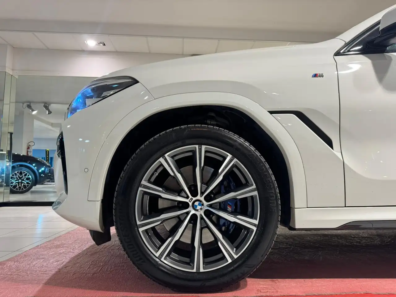 BMW X6 xdrive30d mhev 48V Msport auto STUPENDA*BIANCO ALPINWEISS*KM CERTIFICATI 4
