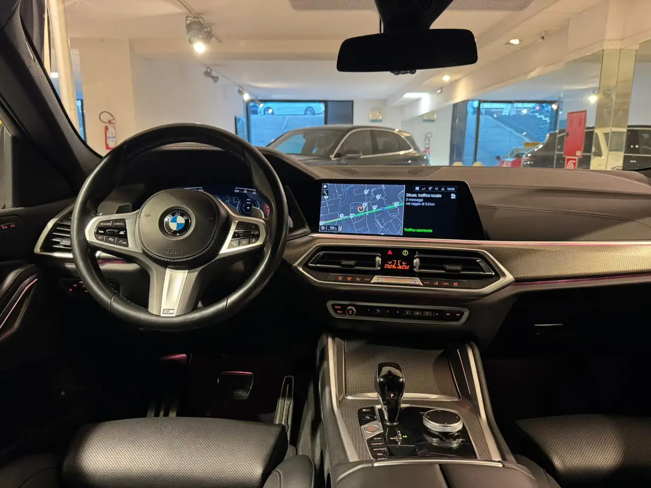 BMW X6 xdrive30d mhev 48V Msport auto STUPENDA*BIANCO ALPINWEISS*KM CERTIFICATI 10