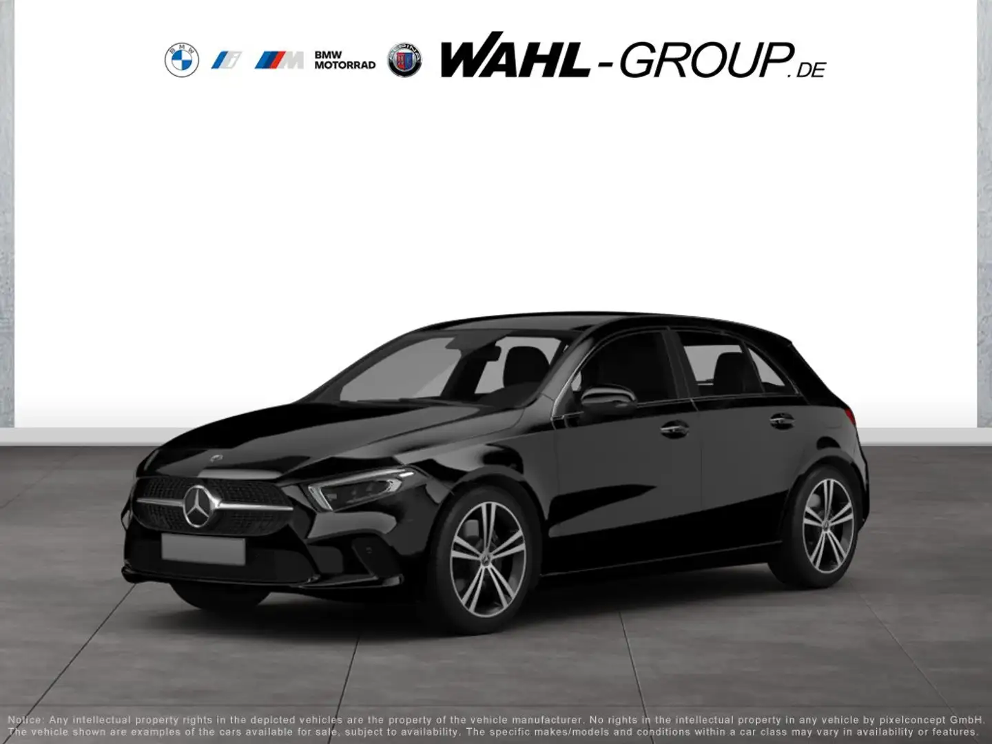 Mercedes-Benz A 180 PROGRESSIVE LED NAVI KAMERA SHZ ALU 17" Schwarz - 1