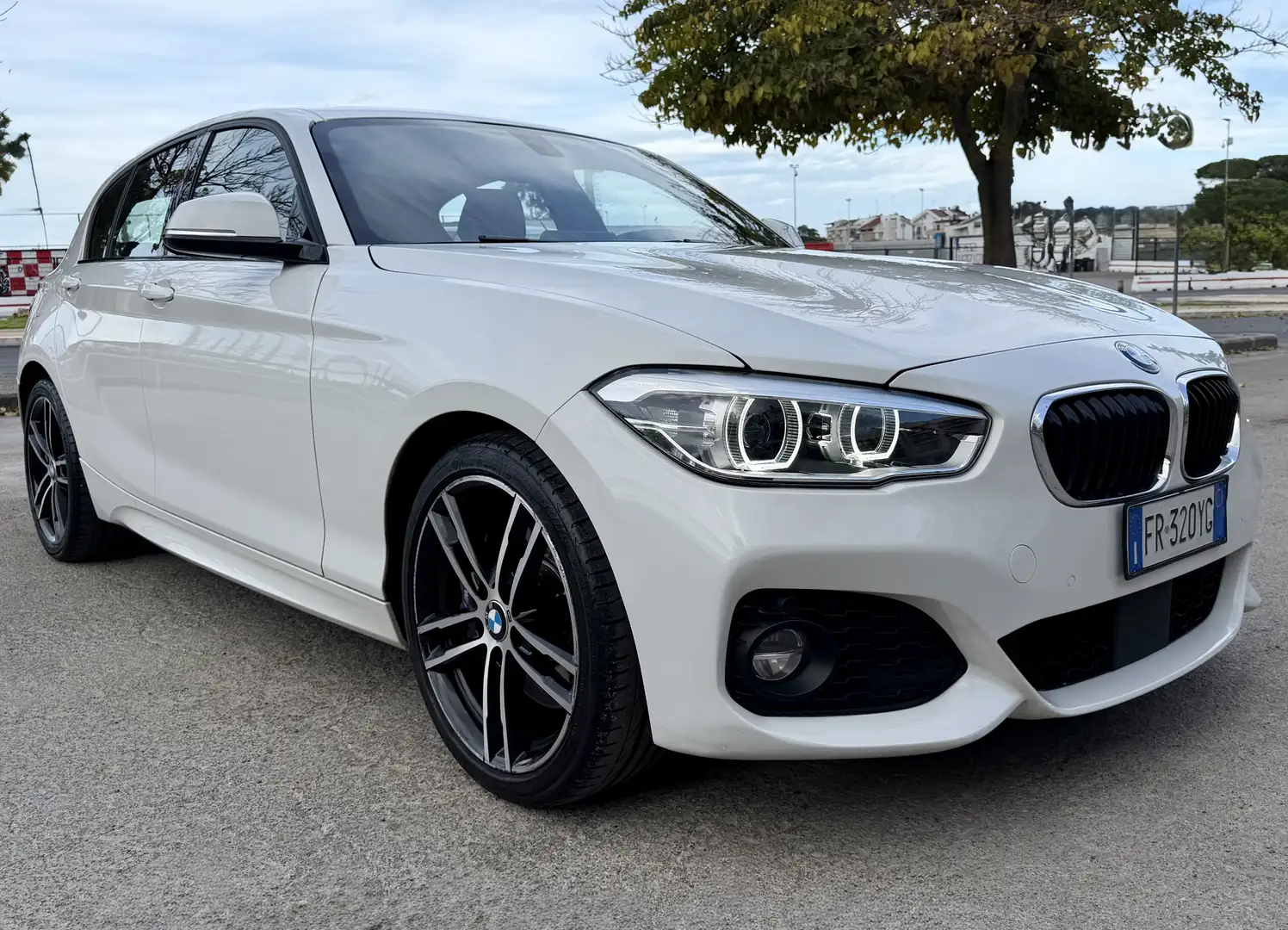 BMW 116 d Msport 116CV PELLE/HARMAN/FULL LED Bianco - 1