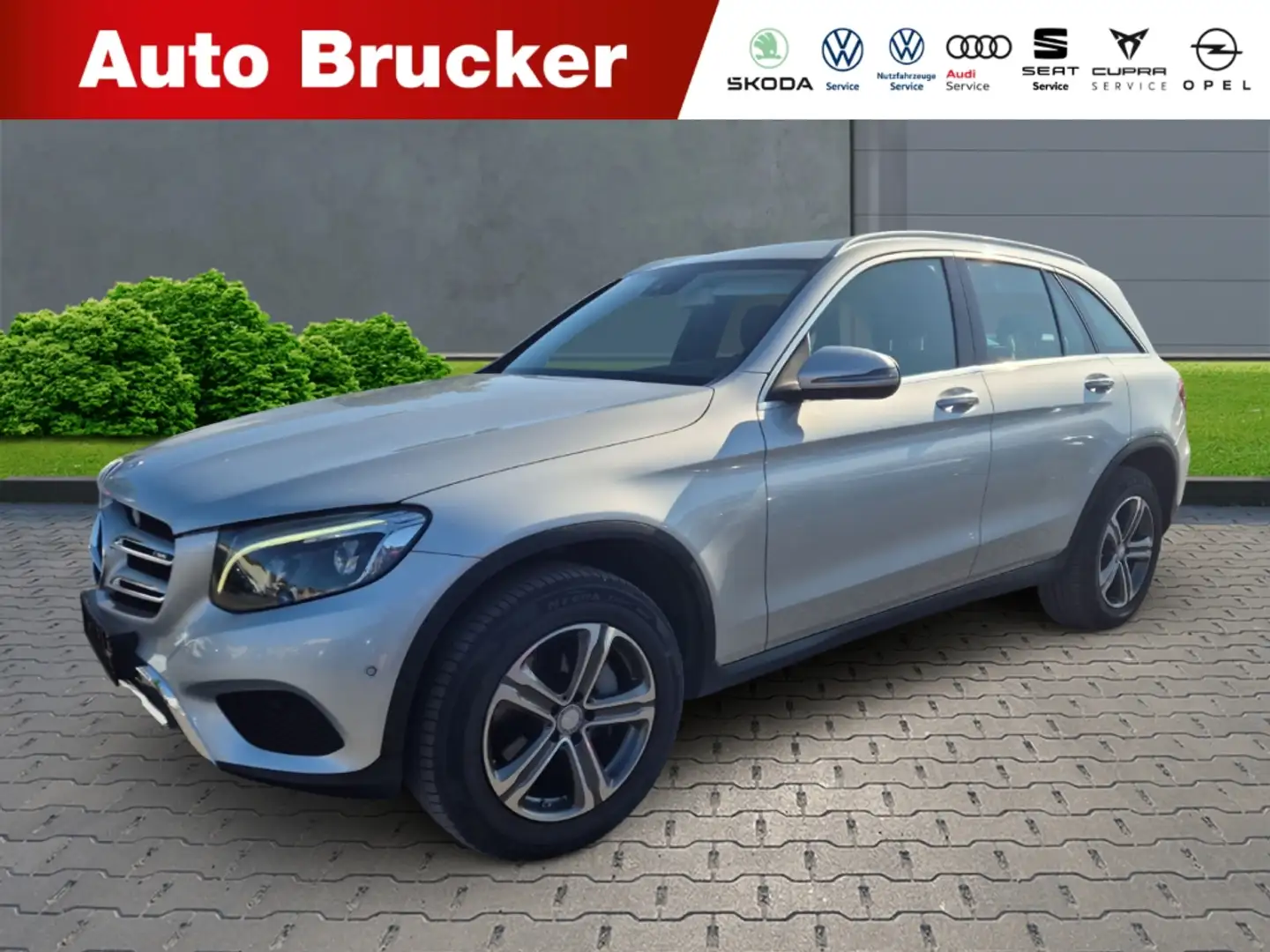 Mercedes-Benz GLC 250 d 4Matic+Anhängerkupplung+Navi+LED Zilver - 1