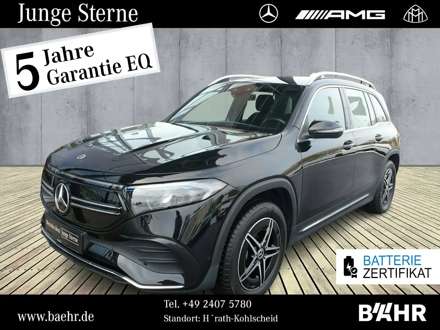 Mercedes-Benz EQB 350 EQB 350 4M AMG/"Flex-Bonus" - 2.400 Euro/RFK/18" Negro - 1