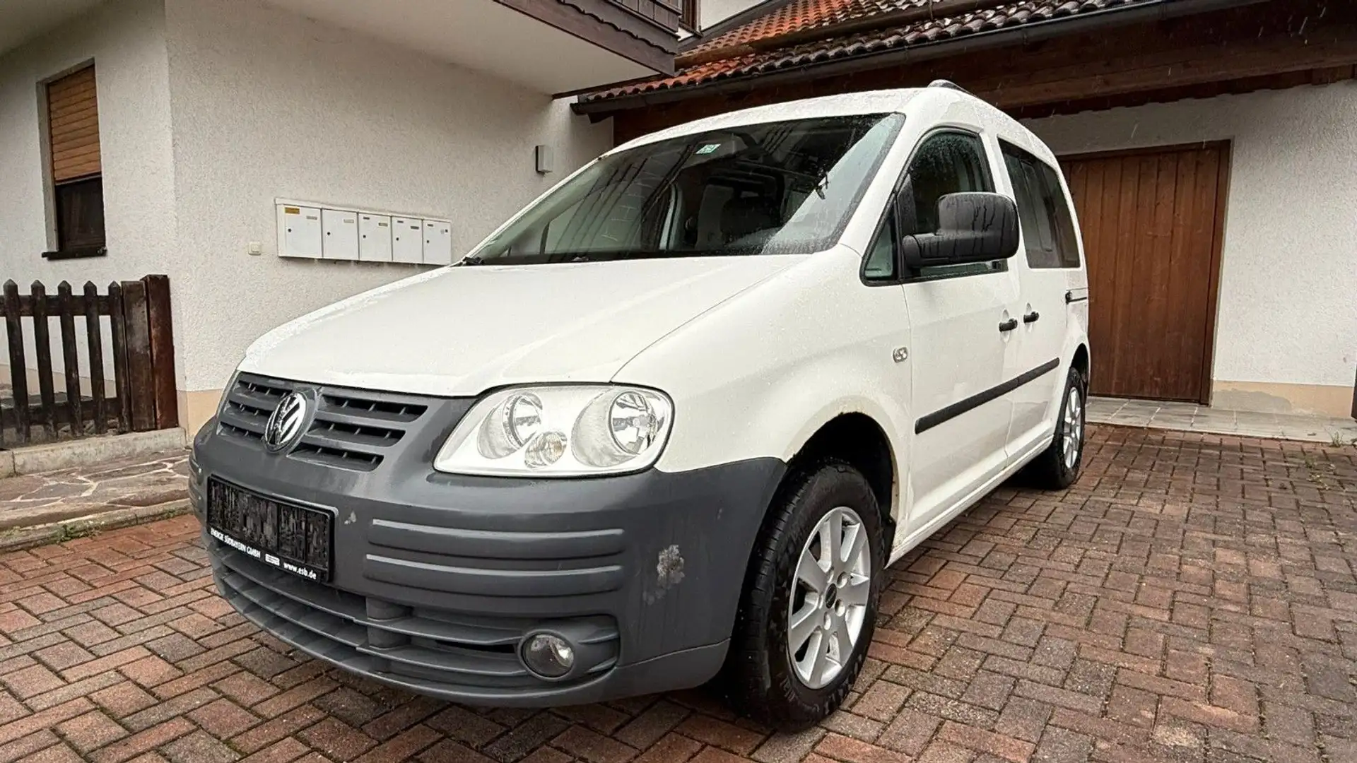 Volkswagen Caddy Life EcoFuel*ERDGAS*KLIMA*TÜV*AHK* Blanco - 1