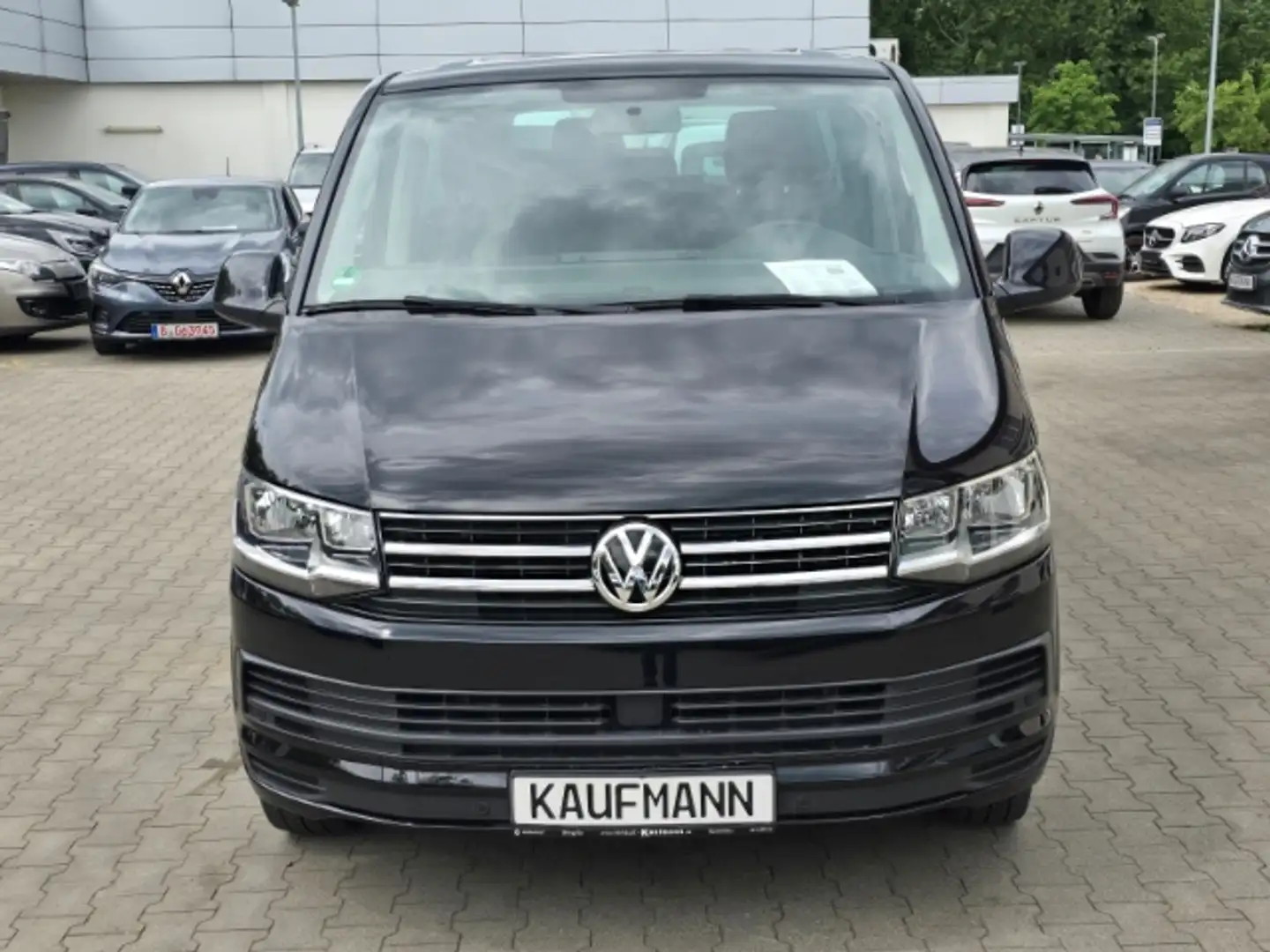Volkswagen T6 Caravelle Bus Comfortline lang 2.0 TDI 9 Sitze 1.Hand Navi L Чорний - 2