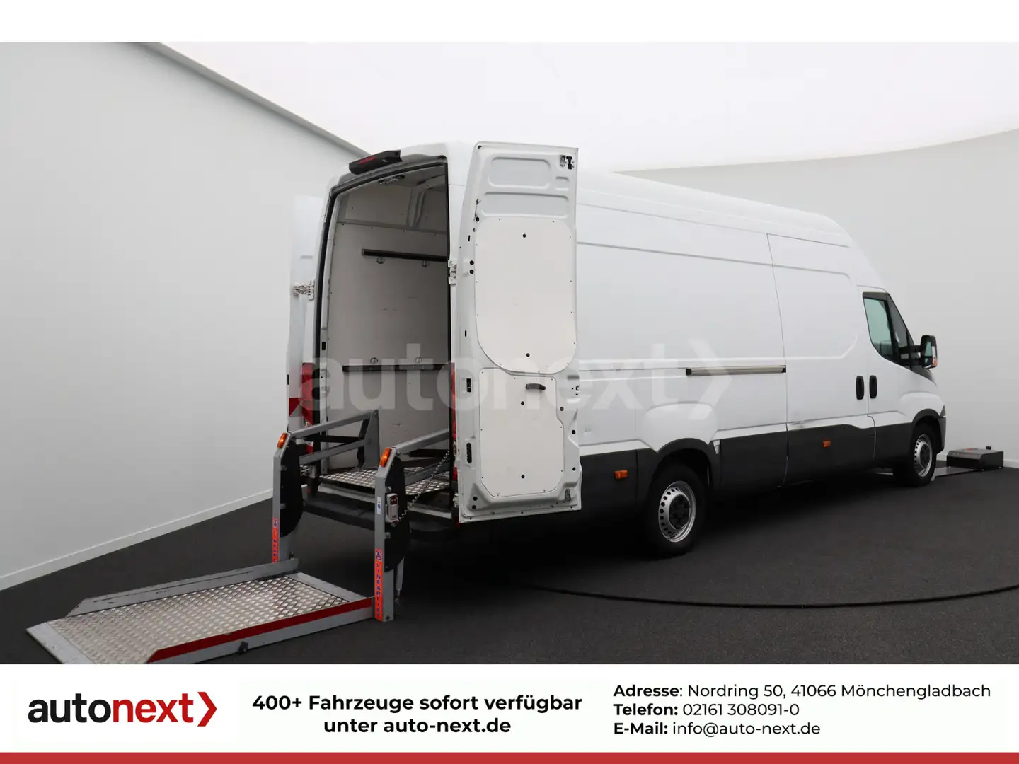 Iveco Daily L4H3 *Ladelift 500 kg* Werkstatt+230V+Klima (6344) Weiß - 1