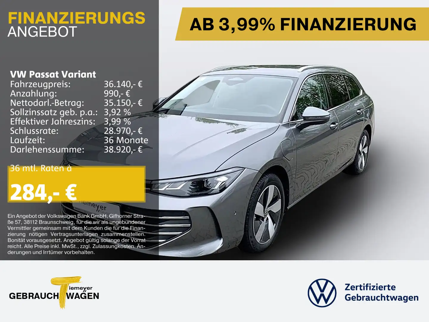 Volkswagen Passat Variant eHybrid BUSINESS LM18 AHK KAMERA Золотий - 1