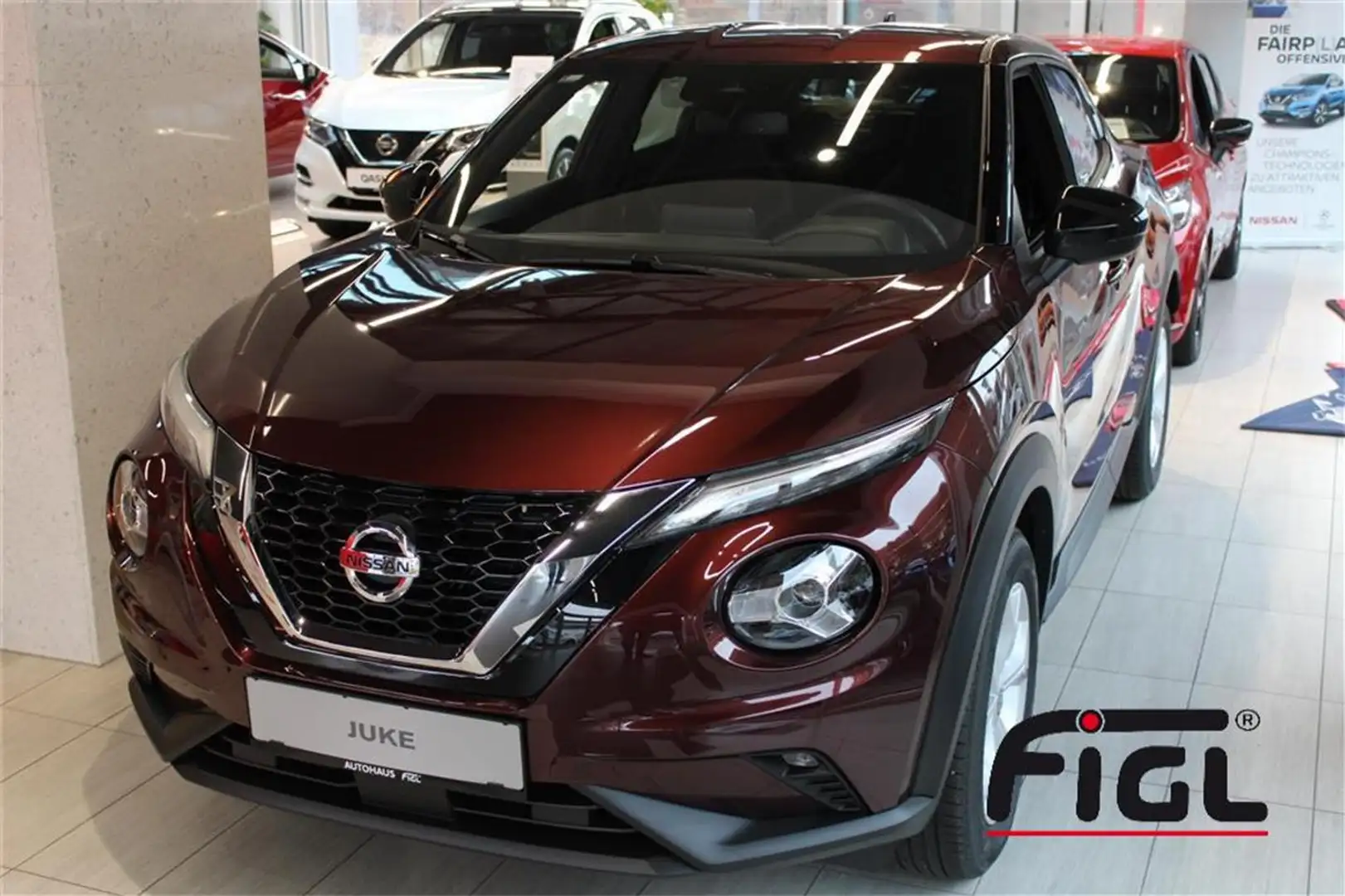 Nissan Juke 1,0 DIG-T N-Connecta DCT Rosso - 1