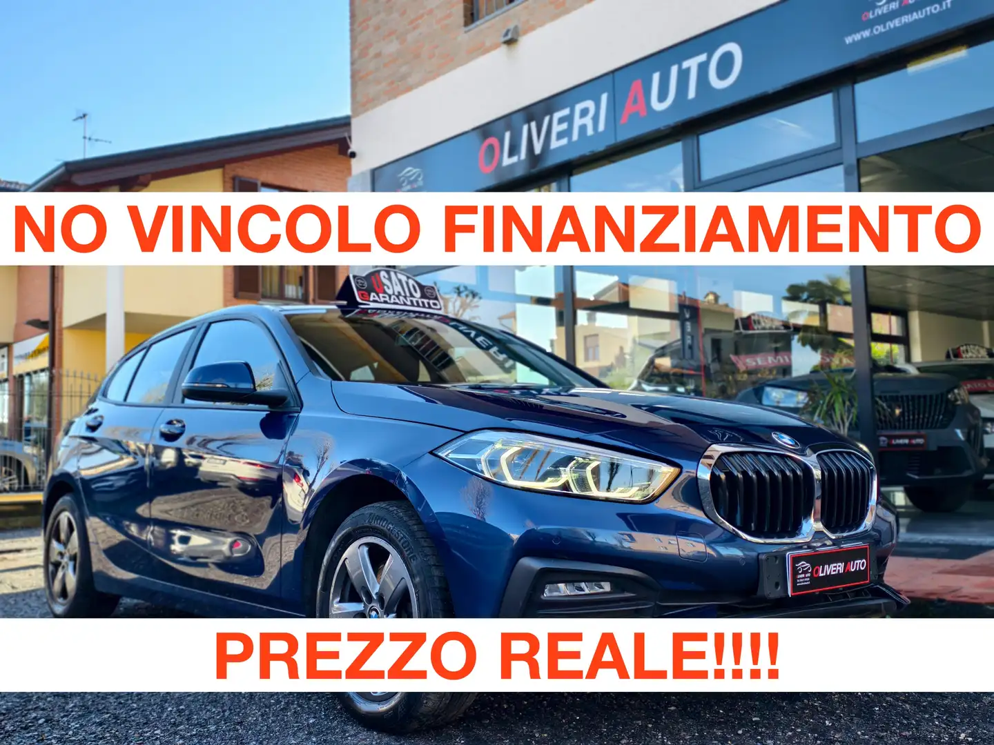 BMW 118 118i Advantage 136cv automatica PREZZO VERO! Blau - 1
