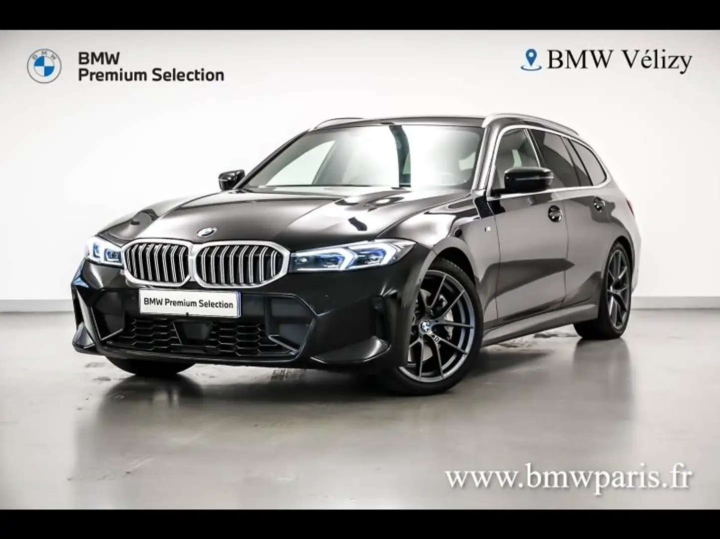 BMW 330 330dA 286ch M Sport Noir - 1