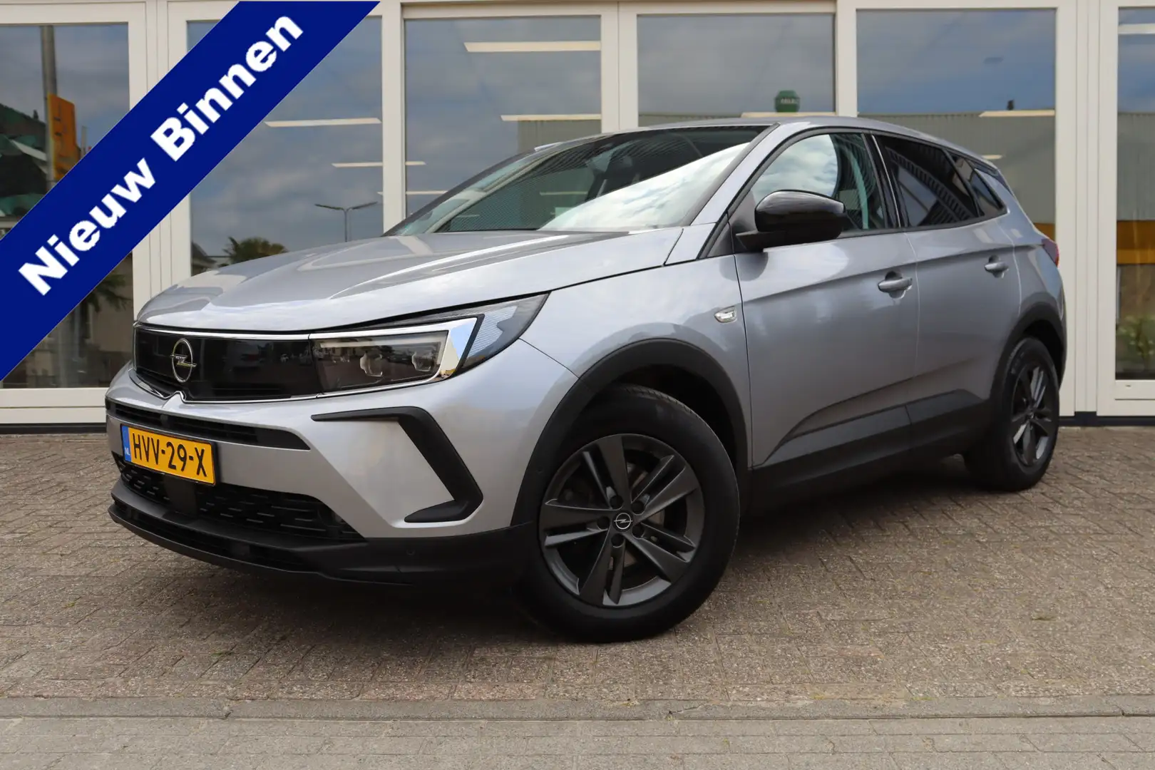 Opel Grandland 1.2 Turbo 130 Pk , Automaat, Cruise Control, Clima Grijs - 1