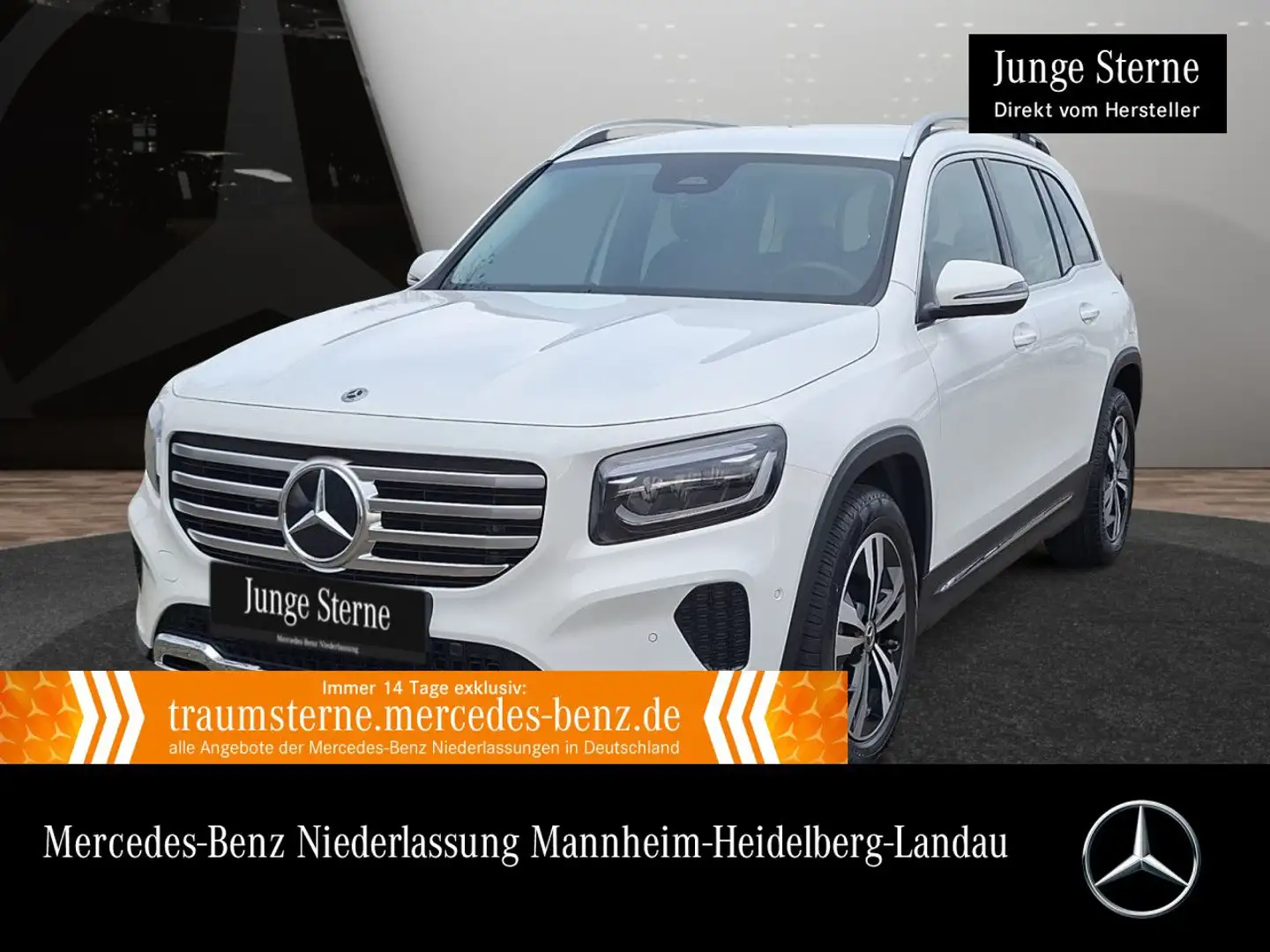 Mercedes-Benz GLB 180 PROGRESSIVE+LED+KAMERA+7G Weiß - 1