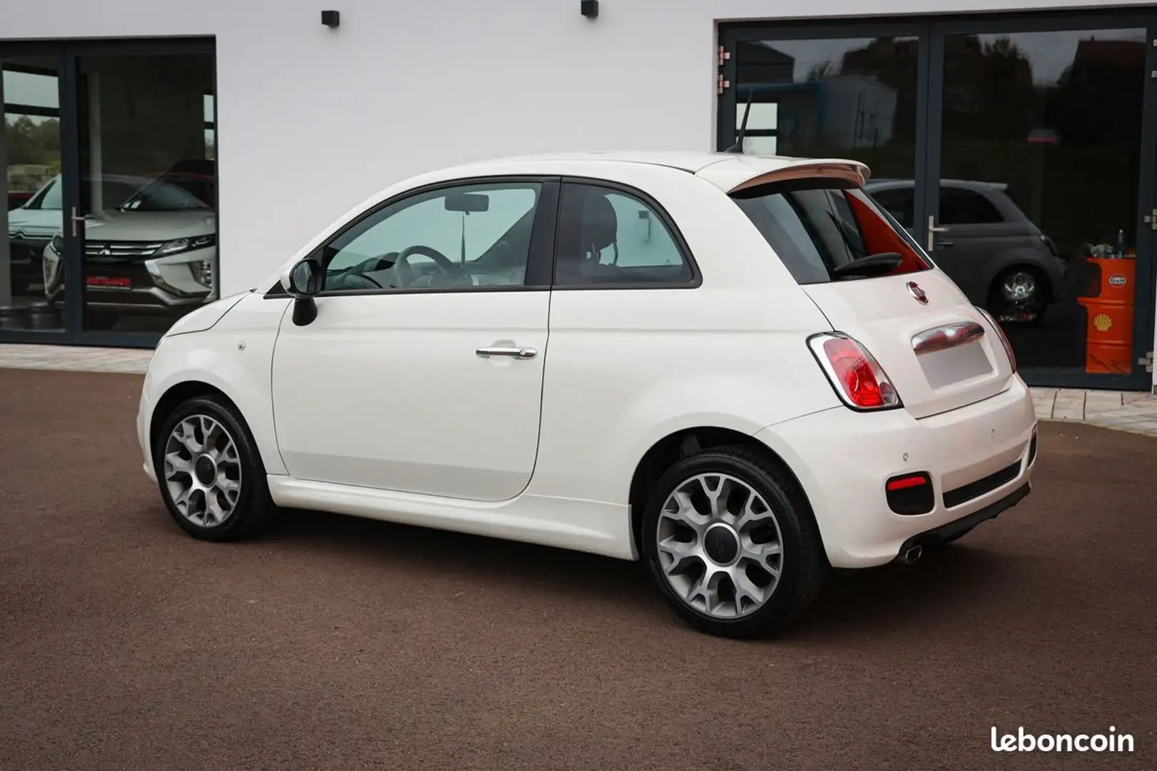 Fiat 500 500S 1.2 70ch essence Blanc - 2