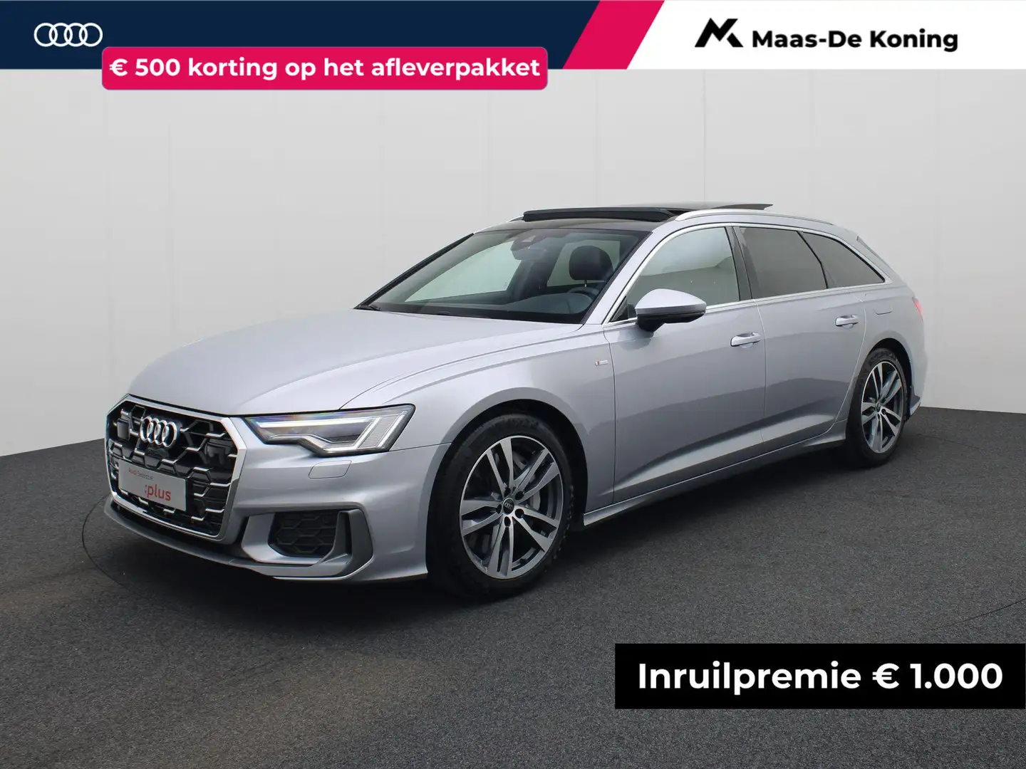 Audi A6 Avant 50 TFSIe 220kW/299PK quattro S Line · Panora Grau - 1