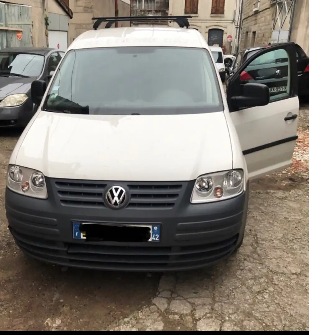 Volkswagen Caddy VAN 1.9 TDI 105 Blanc - 1