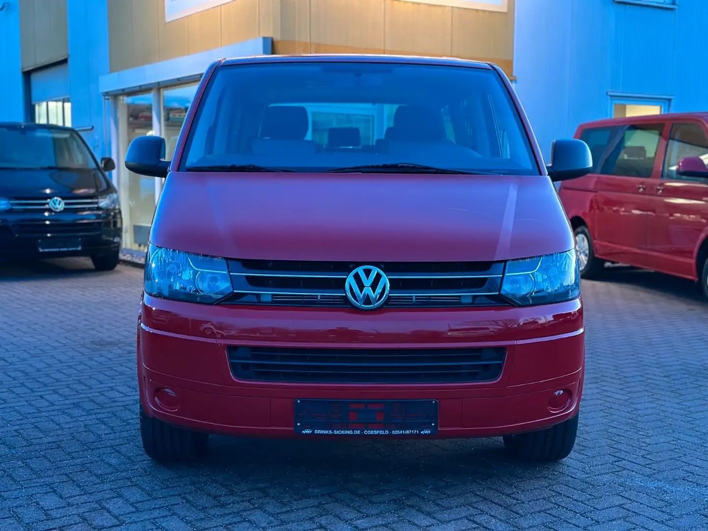 Volkswagen T5 Multivan 2.0TDI/WL-ST.-HZ/18"/2xKLIMA/1.HD/RF Rouge - 2
