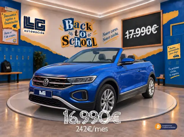 2022 Volkswagen T-Roc in Blue for sale