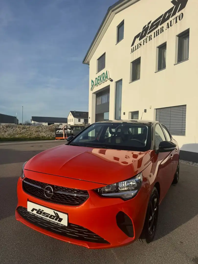 Opel Corsa F BLACK Edition USB PDC EUR6 Orange - 1