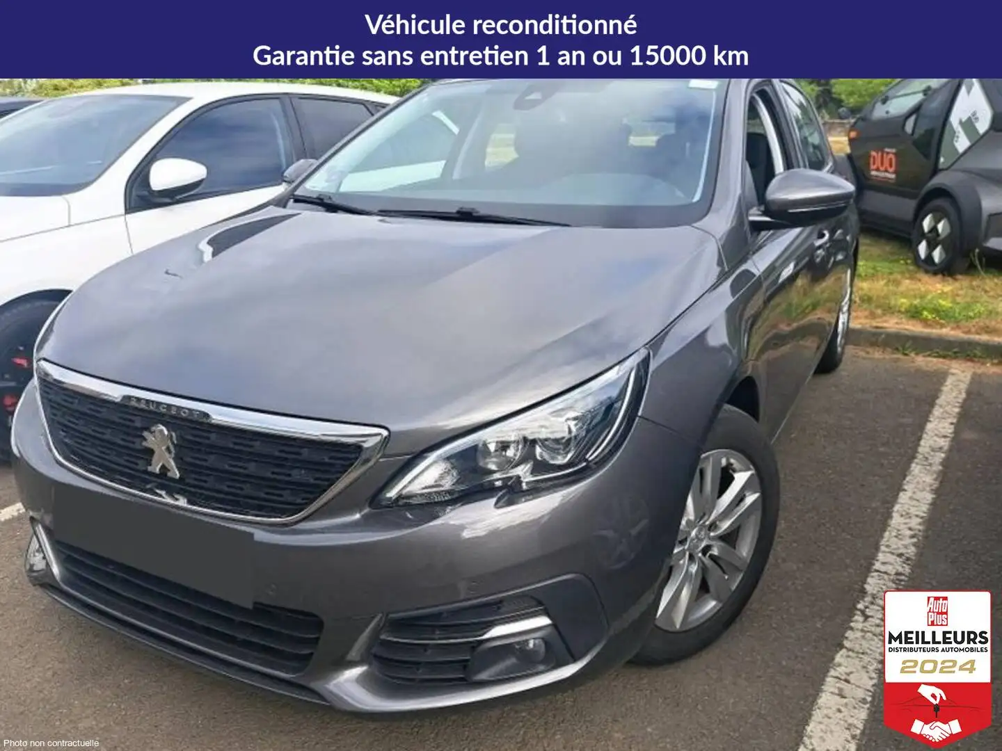 Peugeot 308 PureTech 110 Active +GPS +PDC AV Gris - 1