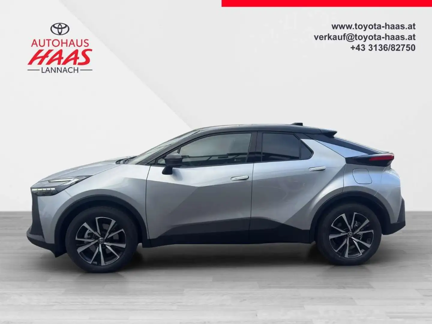 Toyota C-HR 1,8 Hybrid E-CVT Active Drive + Technik-Paket Silber - 2