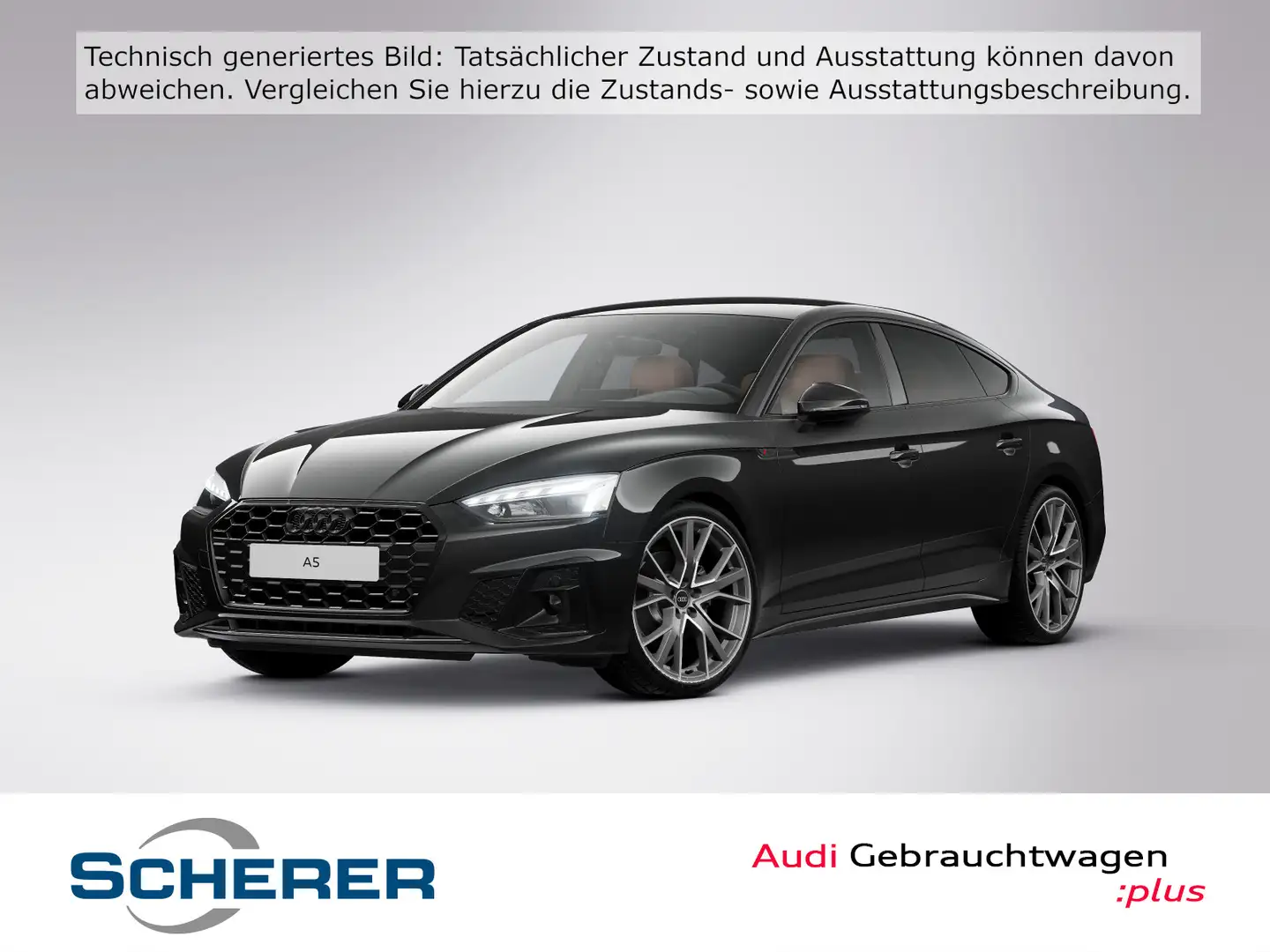 Audi A5 35 TFSI S line S tronic MATRIX KAME Schwarz - 1