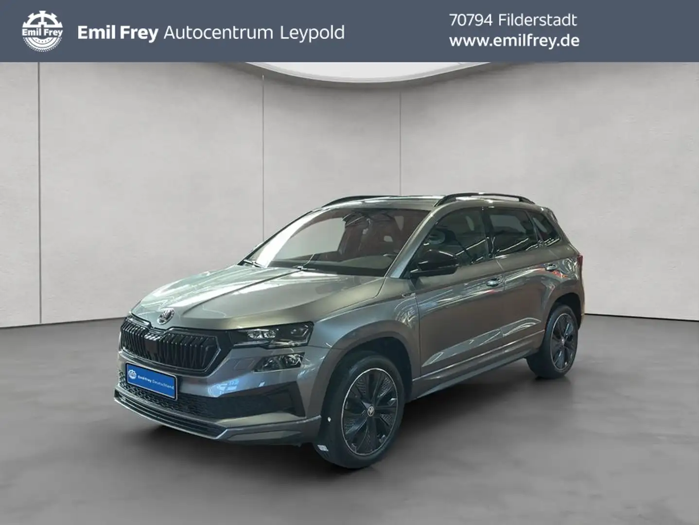 Skoda Karoq 1.5 TSI ACT DSG Sportline Grau - 1
