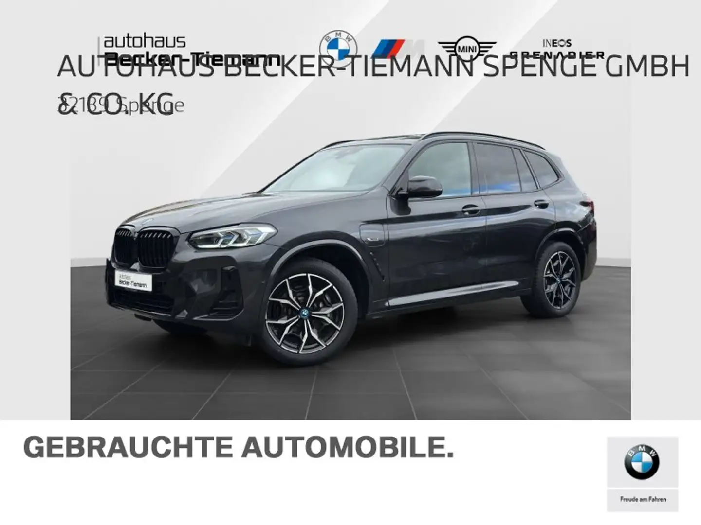 BMW X3 xDrive30e M Sportpaket *19 ZOLL*AHK*LASER* Grau - 1