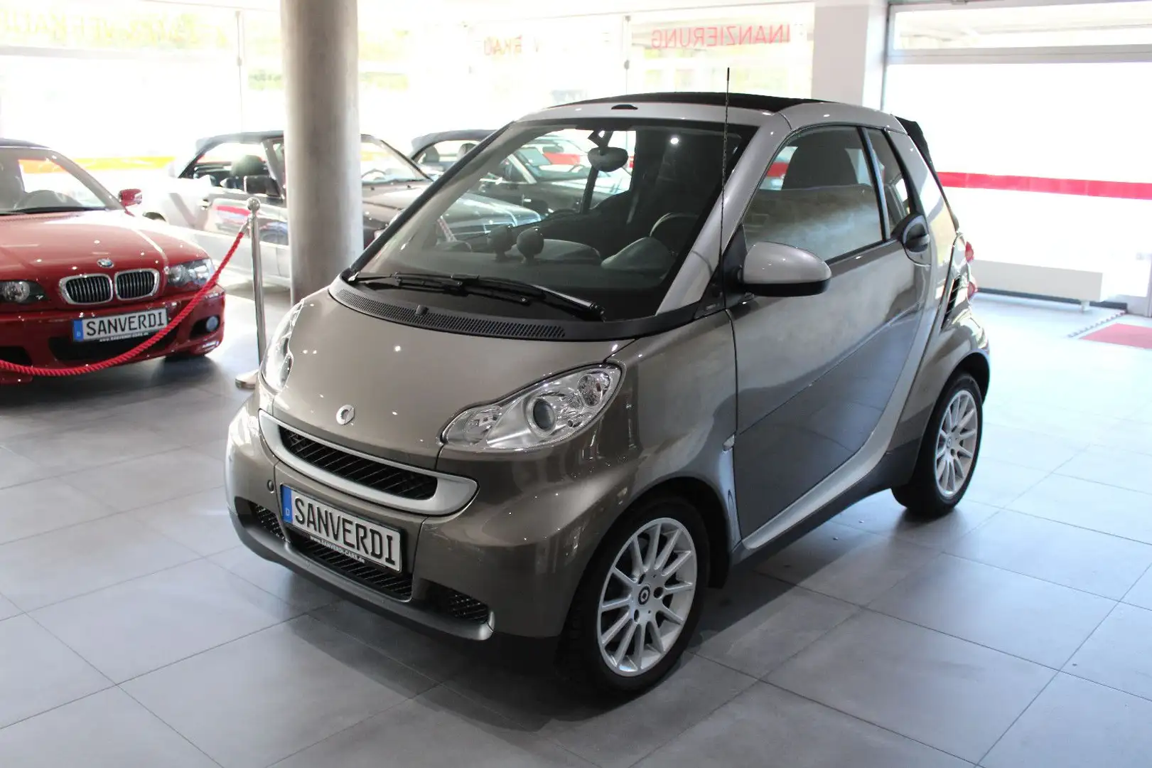 smart forTwo CABRIO 1.0 MHD PASSION KLIMA EURO 5 Szürke - 1