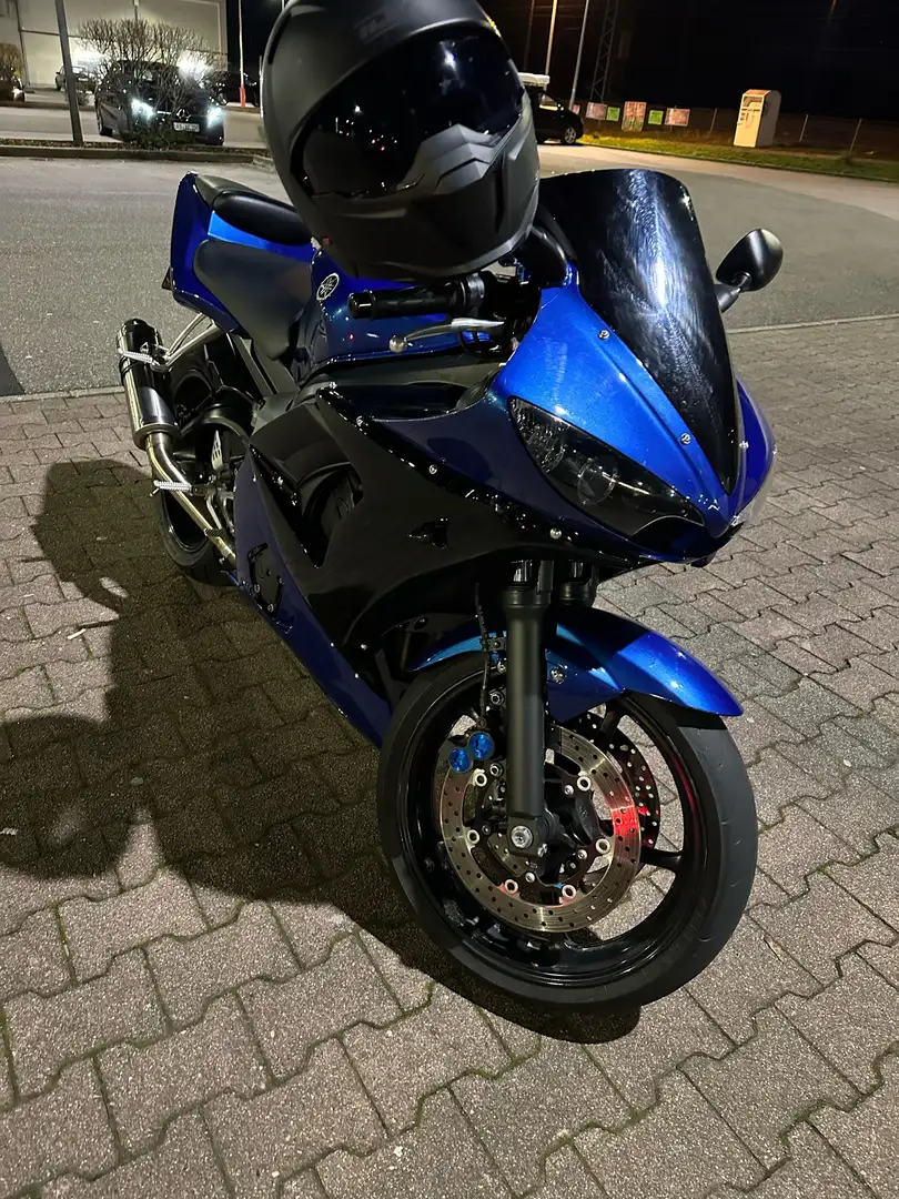 Yamaha YZF 600 Kék - 1