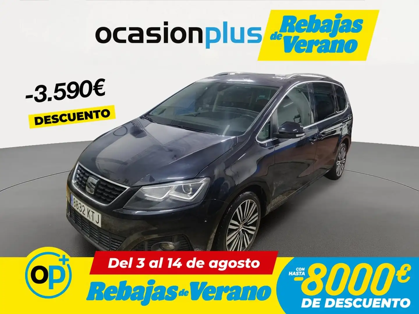 SEAT Alhambra 2.0TDI CR S&S Xcellence DSG 150 Negro - 1