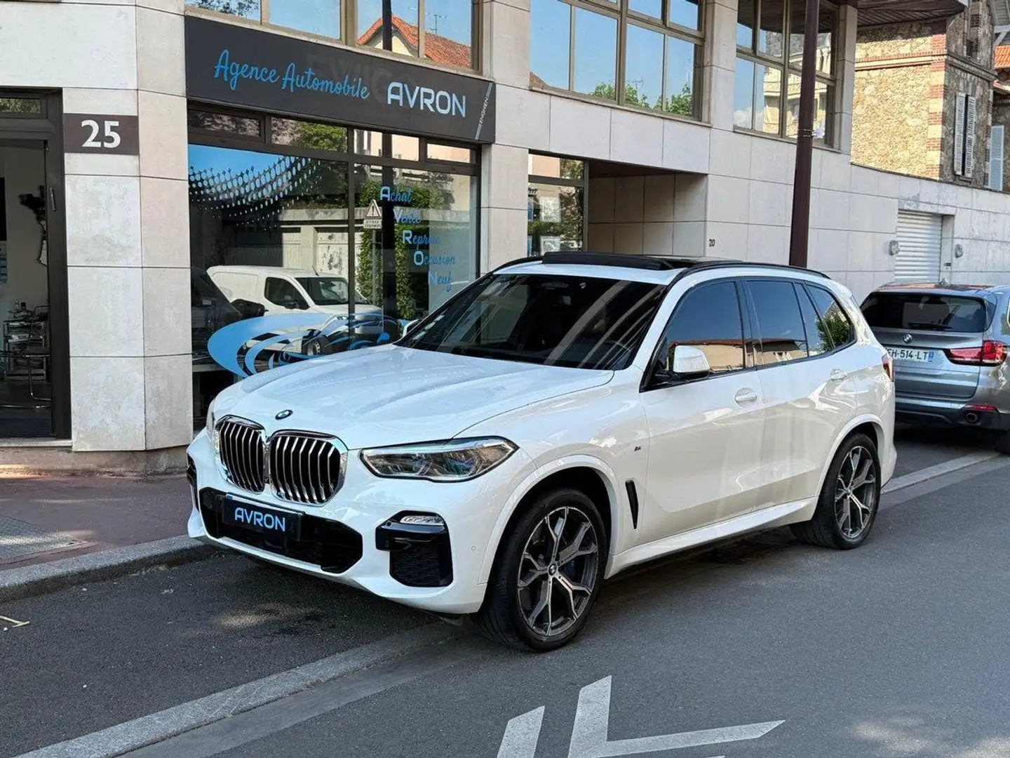 BMW X5 (G05) XDRIVE30D 265 M SPORT BVA8 5PL Feux laser, Toit ouvrant étoilé,.... Weiß - 1