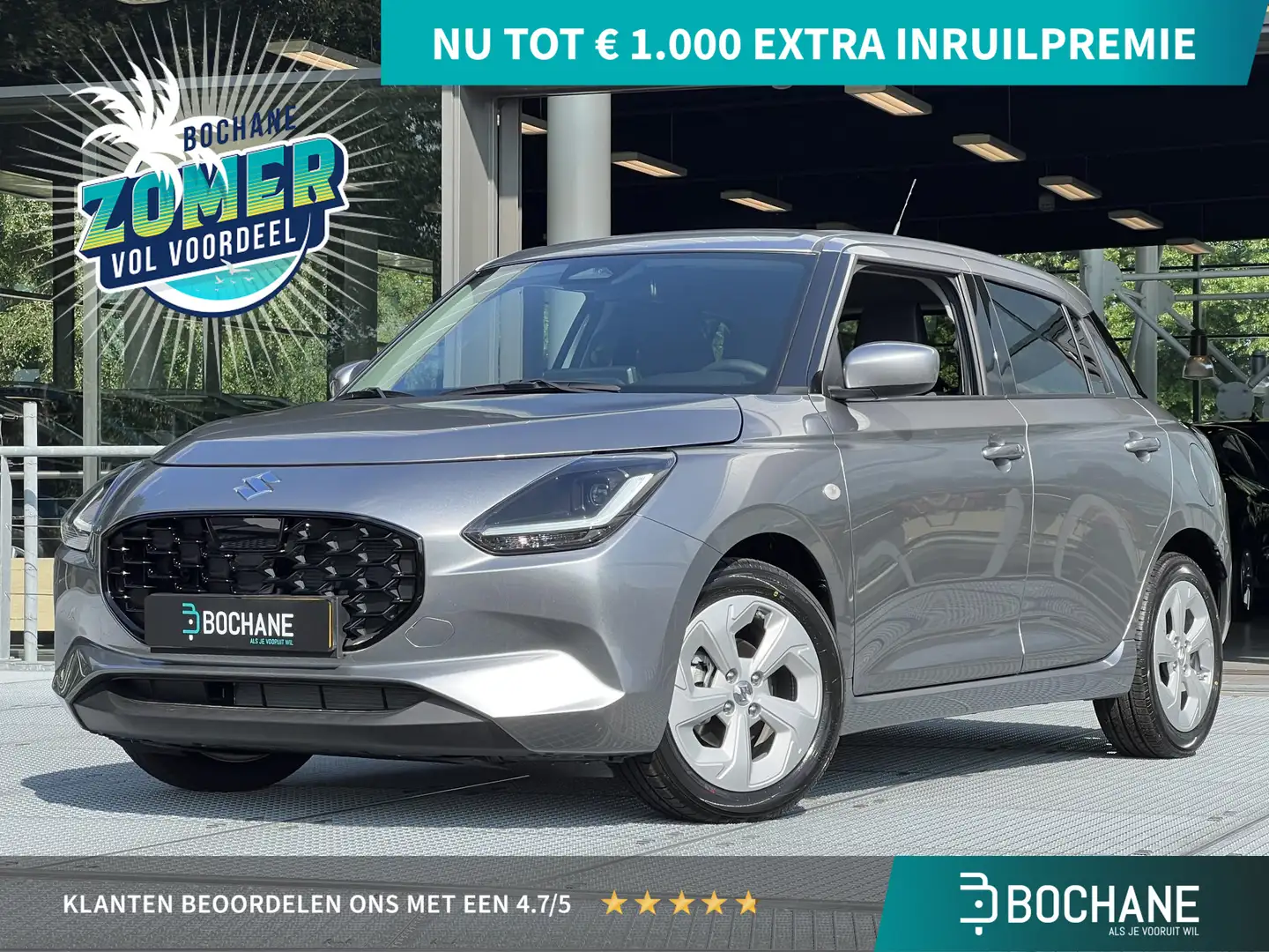 Suzuki Swift 1.2 Select Smart Hybrid Automaat | Navigatie | Ach Gris - 1