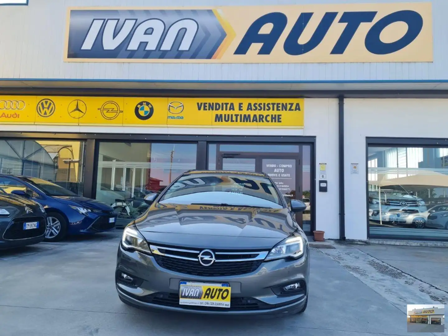 Opel Astra 1.6 CDTI-126.000KM-EURO 6D-Neopatentati Grigio - 2